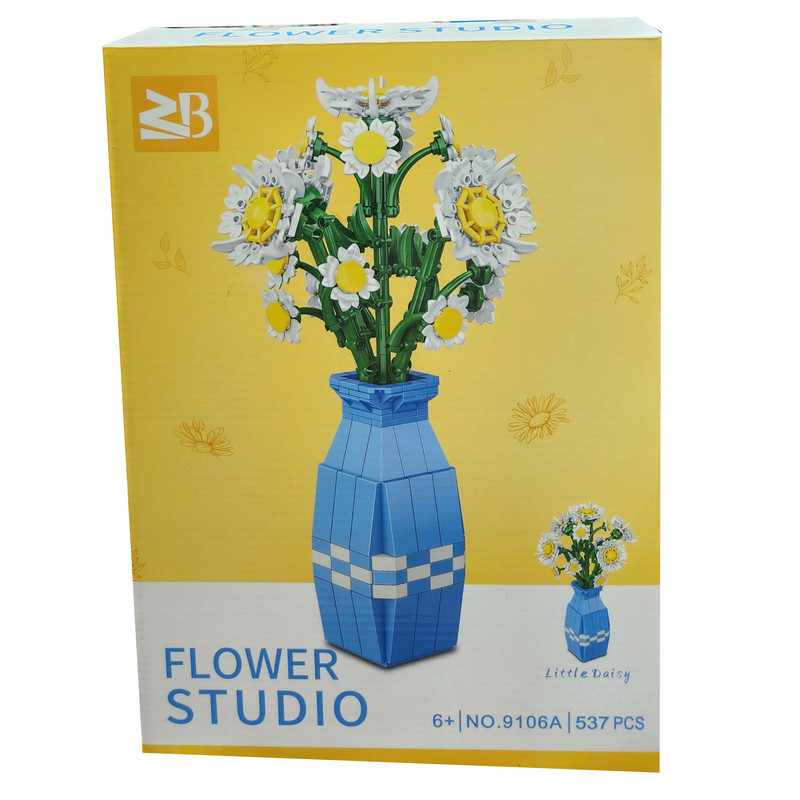 ساختنی  زد بی 537 قطعه مدل Flower Studio کد 9106