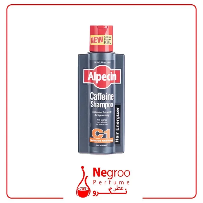 شامپو ضد ریزش مو آلپسین مدل Caffeine C1 حجم 250میلی لیتر/اورجینال