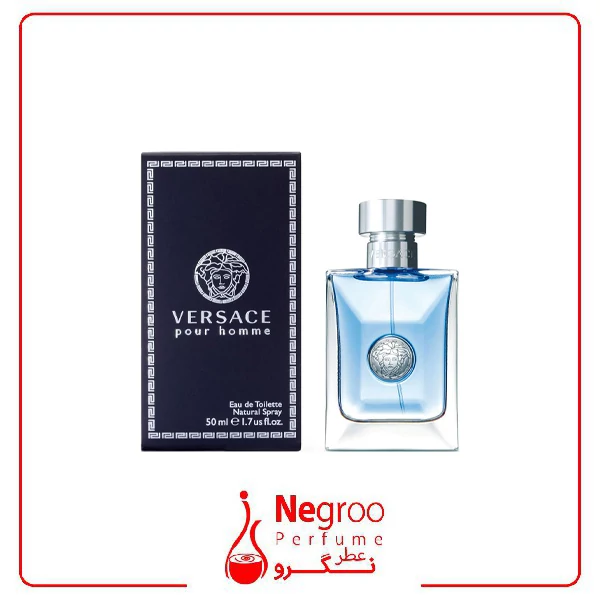 عطر ادکلن ورساچه پورهوم ورساچه آبی.Versace Pour Homme