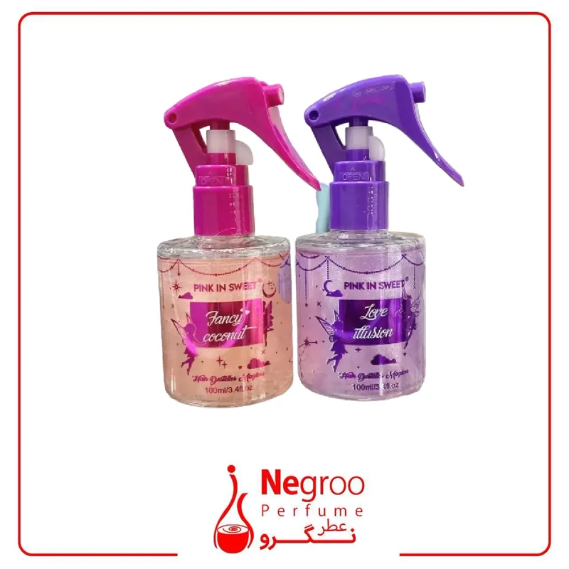 عطر موی شاین دار Pink in Sweet /خارچی