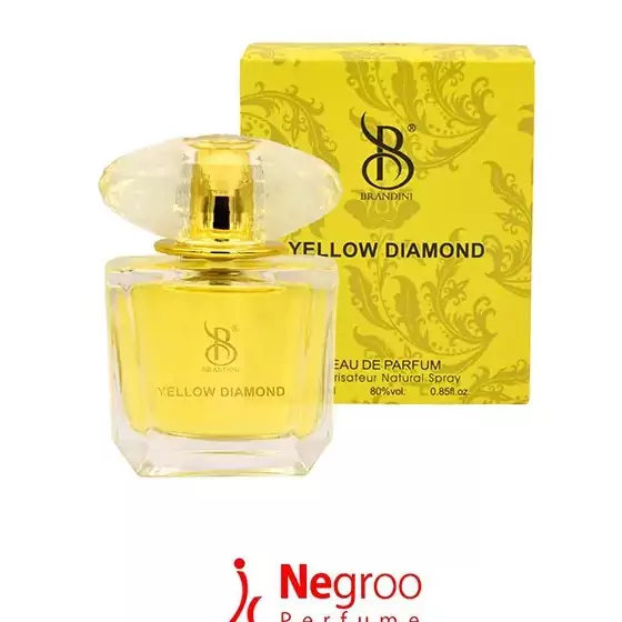 عطر جیبی زنانه برندینی مدل یلو دیاموند 33 میل