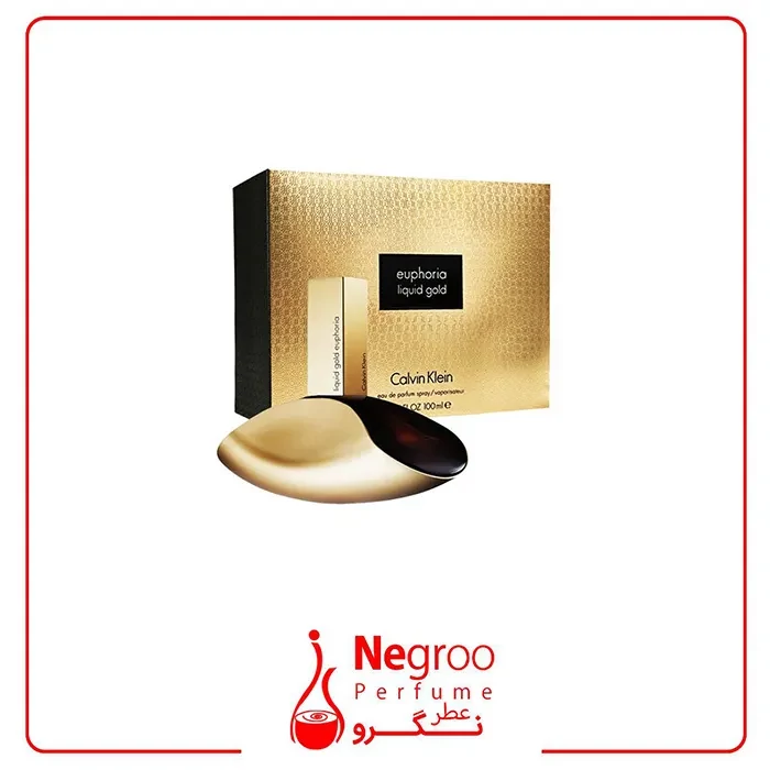 عطر ادکلن سی کی ایفوریا لیکویید گلد زنانه 100 میل Ck Euphoria Liquid Gold اورجینال