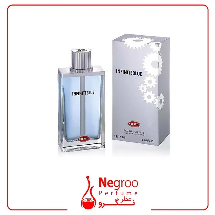عطر ادکلن بوگاتی اینفینیت بلو 125 میل Bugatti infinite blue