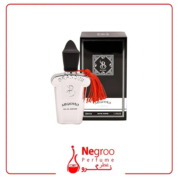 عطر جیبی برندینی مدل Argento حجم 33 میلی لیتر
