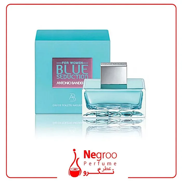 عطر ادکلن آنتونیو باندراس بلو سداکشن زنانه 80 میل Antonio Banderas Blue Seduction for women