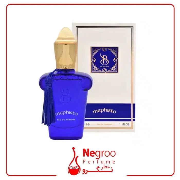 عطر جیبی برندینی مفیستو Brandini Mephisto مردانه حجم 33 میلی لیتر