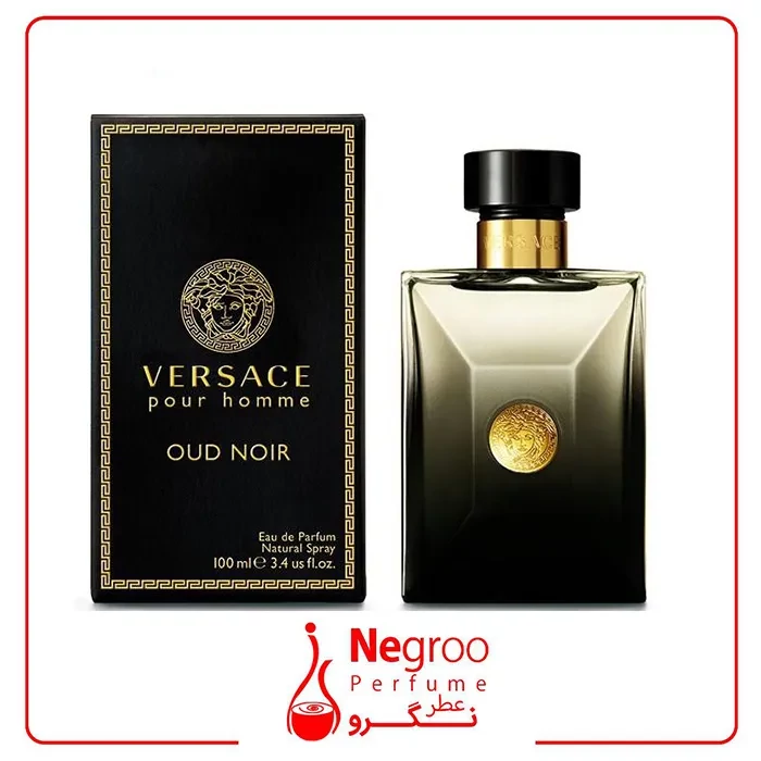 عطر ادکلن ورساچه پورهوم عود نویر 100 میل Versace Pour Homme Oud Noir