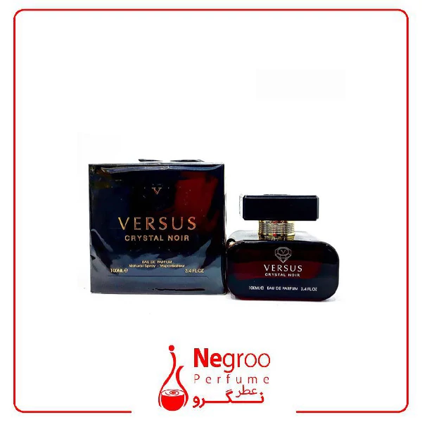 ادو پرفیوم زنانه فراگرنس ورد مدل versus crystal noir حجم 100 میلی لیتر