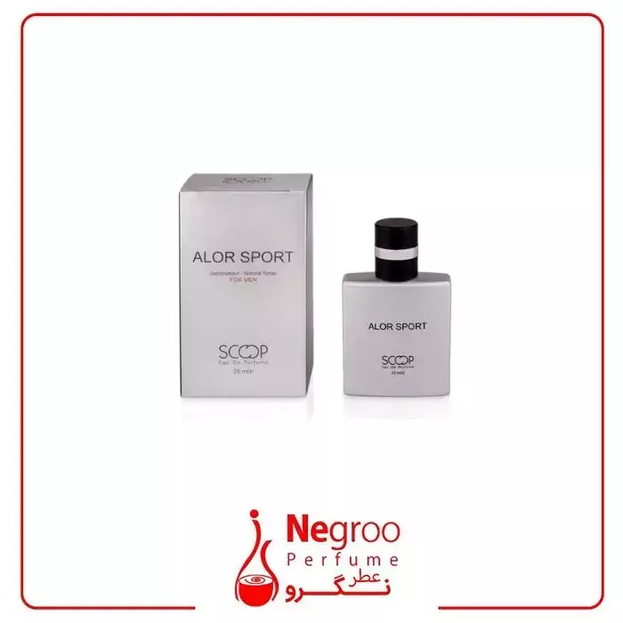 عطر جیبی مردانه اسکوپ مدل Alor Sport حجم 25 میل