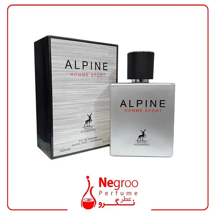 عطر ادکلن الحمبرا آلپین هوم اسپورت مشابه الور هوم اسپرت 100 میل Alhambra Alpine Homme Sport
