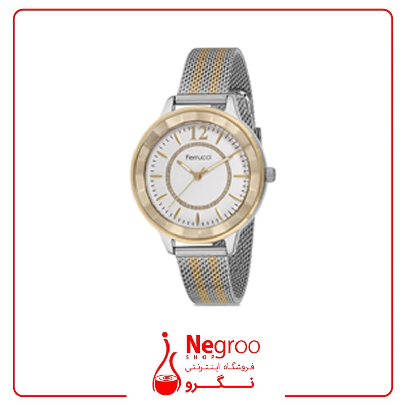 ساعت مچی زنانه فروچی FERRUCCI مدل FC13629H.04