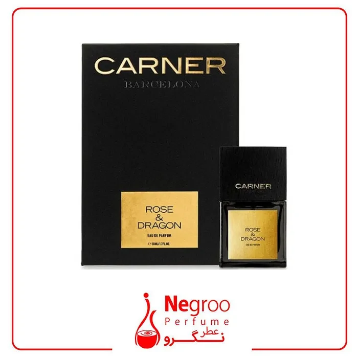 عطر ادکلن کارنر بارسلونا رز اند دراگون 50 میل Carner Barcelona Rose &amp; Dragon/اورجینال