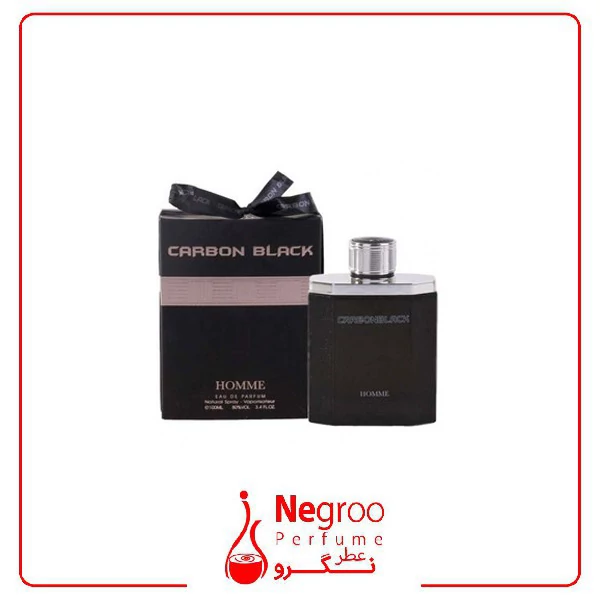 عطر ادکلن کربن بلک فراگرنس ورد Carbon Black حجم 100 میل