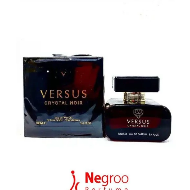 عطر ادکلن ورسوس ورساچه کریستال نویر مشکی فراگرنس ورد 100 میل