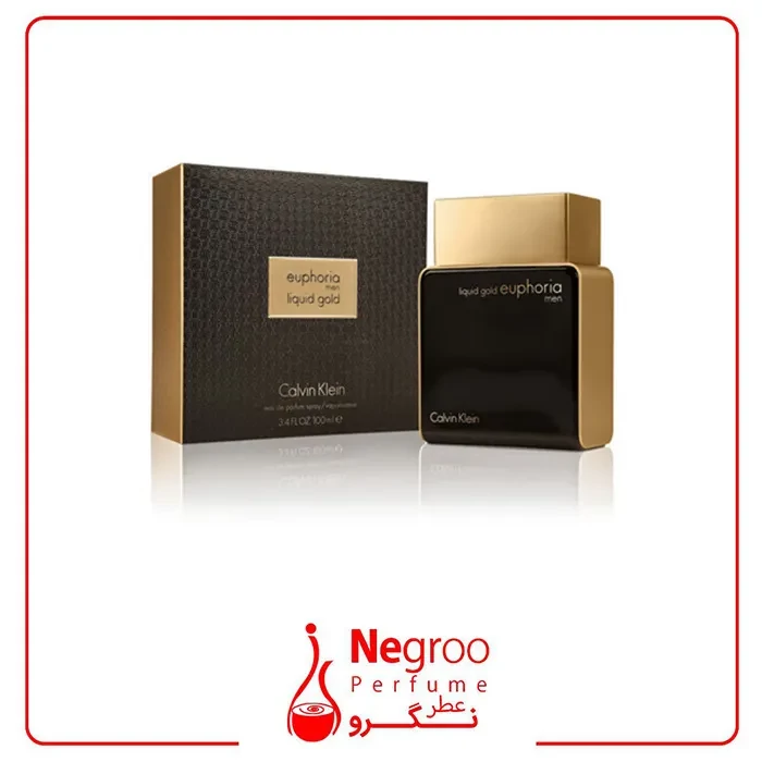 عطر سی کی ایفوریا لیکویید گلد مردانه 100 میل Ck Euphoria Liquid Gold