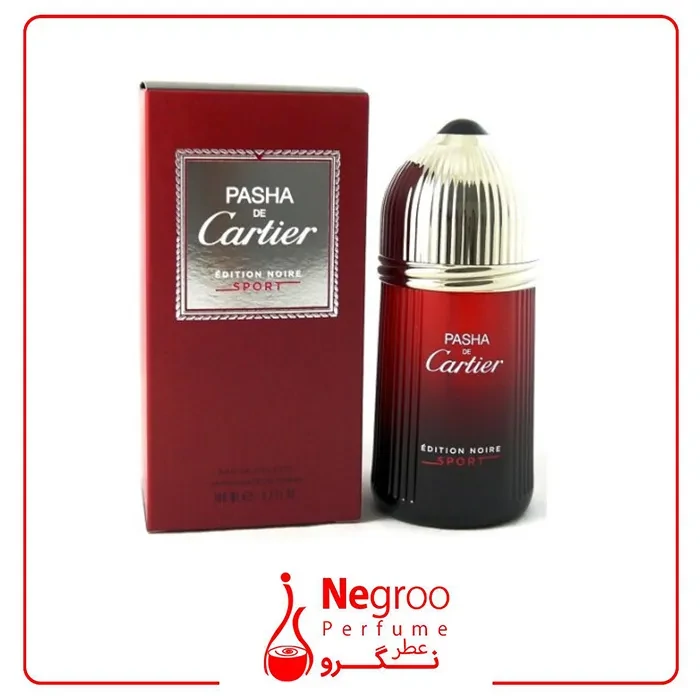 عطر ادکلن کارتیر پاشا ادیشن نویر اسپرت 100 میل Cartier Pasha de Edition Noire Sport