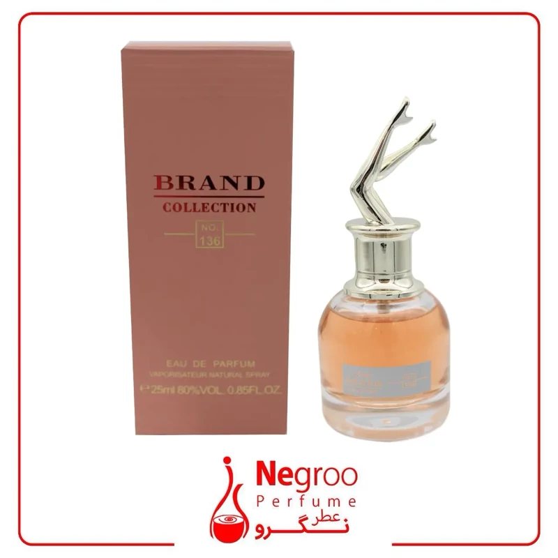 عطر زنانه برند کالکشن کد 136 مدل ژان پل گوتیه