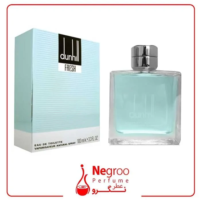 ادو تویلت مردانه دانهیل مدل Dunhill Fresh حجم 100 میلی لیتر