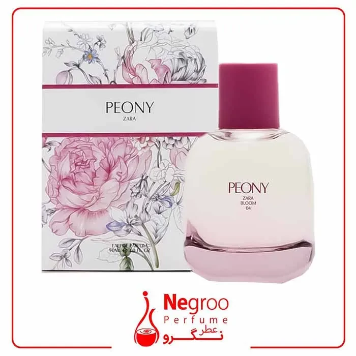 عطر پئونی زارا زنانه ZARA PEONY EDP/اورجینال- 90 ML