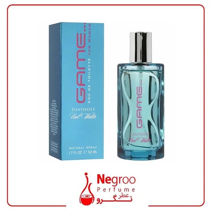 عطر ادکلن دیویدوف کول واتر گیم زنانه 100 میل Davidoff Cool Water Game اورجینال