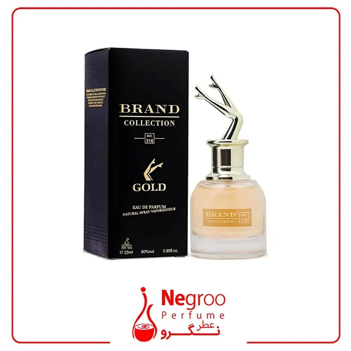عطر ادکلن زنانه ژان پل گوتیه اسکندل گلد 25 میل برند کالکشن کد 316