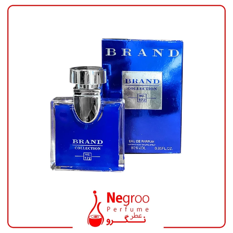 عطر ادکلن مردانه بولگاری بی ال وی برند کالکشن کد 172 (Bvlgari BLV Pour Homme) حجم 25 میل