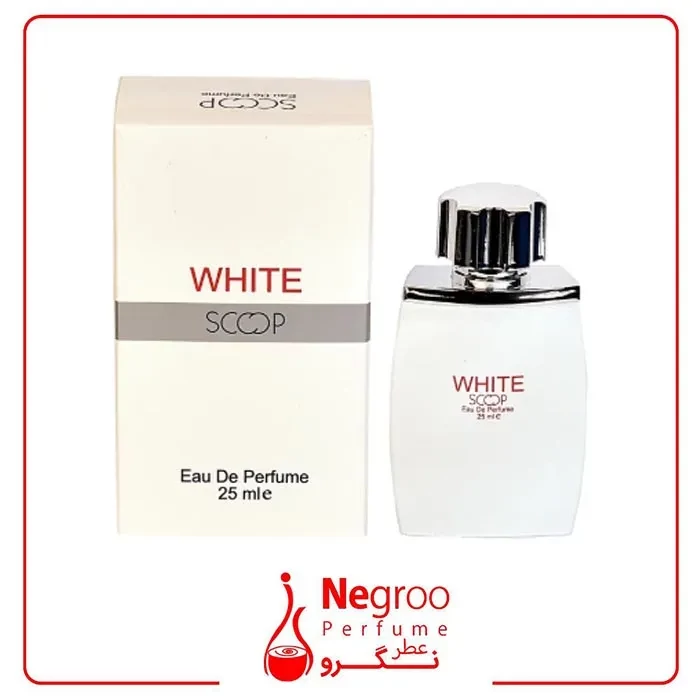 عطر جیبی مردانه اسکوپ مدل وایت 30 میلی لیتر