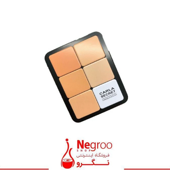 پالت رژگونه و کانتور12رنگ برند کارلا سکرت