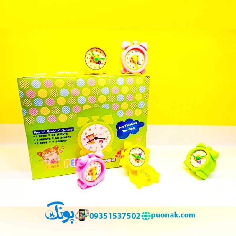 تراش فانتزی طرح ساعت
