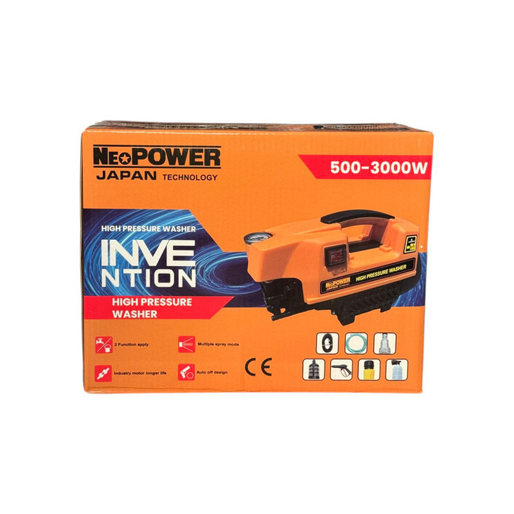 کارواش دینامی 300 بار 3000 وات نیوپاور مدل NP123HY266-2