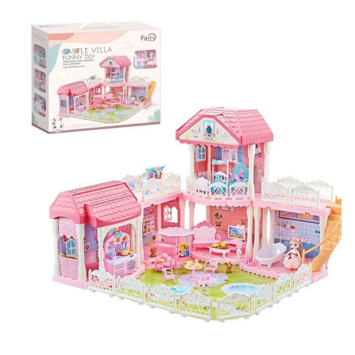 قصر و خانه باربی 7009 CASTLE VILLA FUNNY DIY