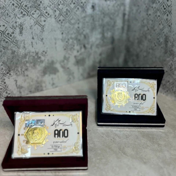 سکه طلا پارسیان (آریوگلد)40 سوت 18عیار(ارسال رایگان)