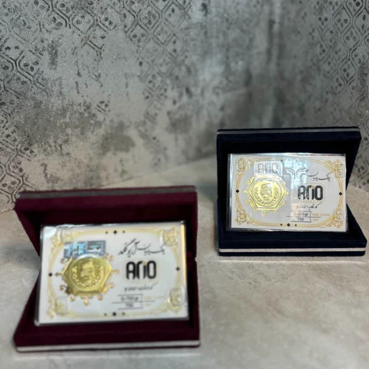 سکه پارسیان (آریوگلد) 450 سوت 18 عیار( ارسال رایگان)