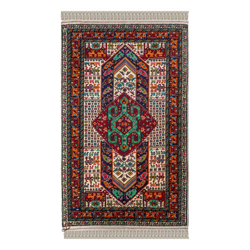 فرش دستبافت سه متری مدل قشقایی