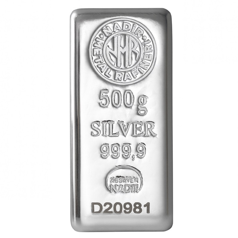 شمش نقره ندیر مدل ND500