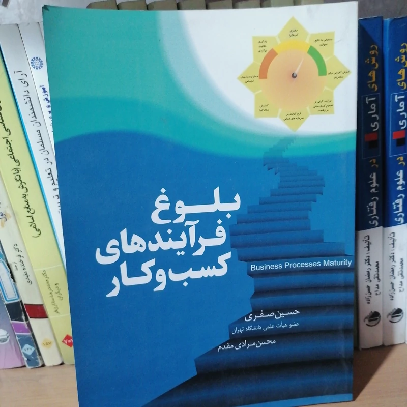 کتاب بلوغ فرآیندهای کسب و کار نوشته حسین صفری - محسن مرادی مقدم نشر مهربان نشر
