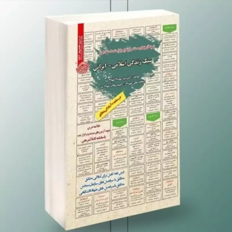 کتاب نمونه آزمونهای مستند و پرتکرار برگزار شده استخدامی سبک زندگی اسلامی ایرانی (درسنامه) نشر سامان سنجش