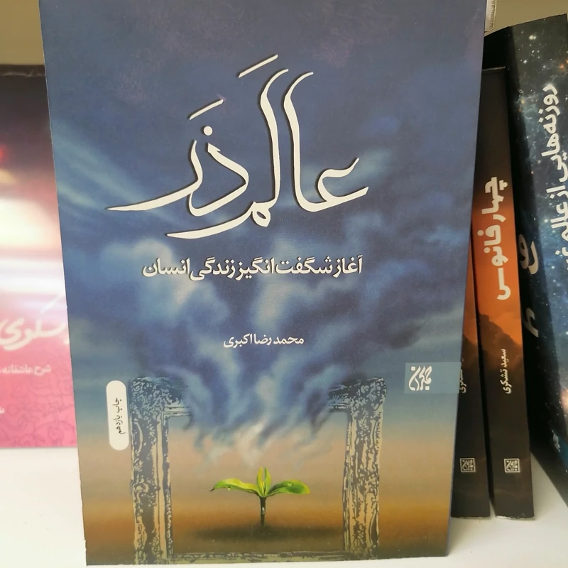 کتاب عالم ذر  نوشته محمدرضا اکبری نشر کتاب جمکران