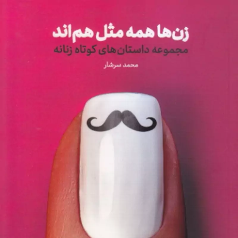 کتاب زن ها همه مثل هم اند  مجموعه داستان های کوتاه زنانه  نویسنده محمد سرشار نشر معارف