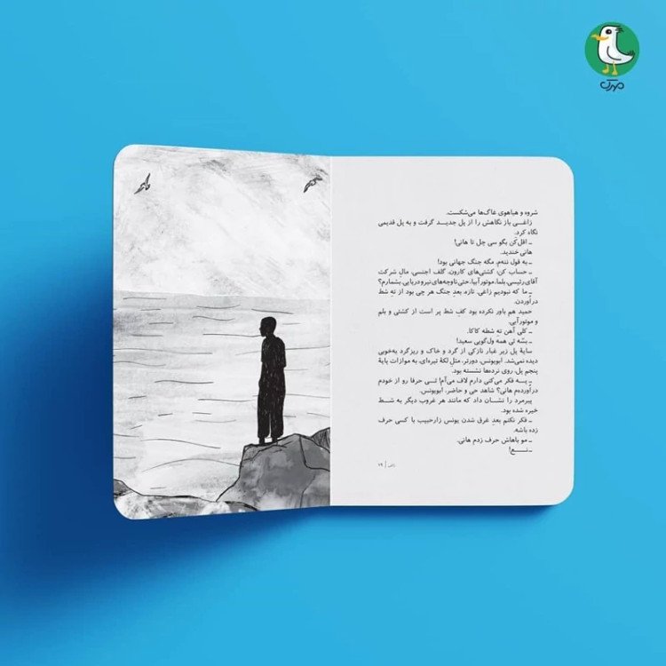 کتاب زاغی به قلم محمدرضا آریان فر از نشر مهرک ( رمان نوجوان)