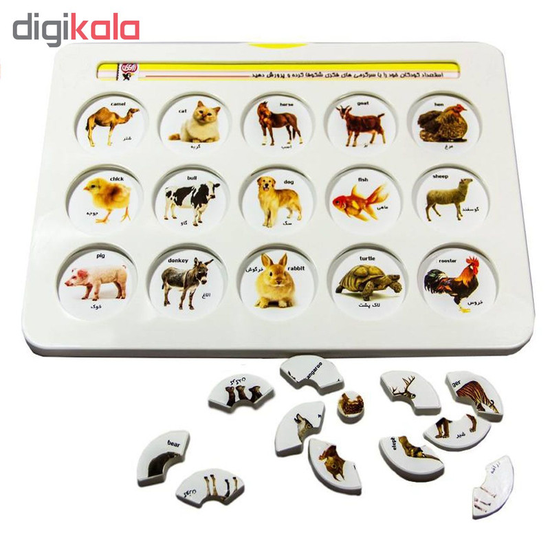بازی آموزشی زاغک مدل هوش چین 4 کد 003