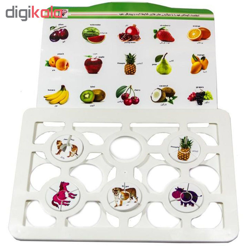 بازی آموزشی زاغک مدل هوش چین 4 کد 003