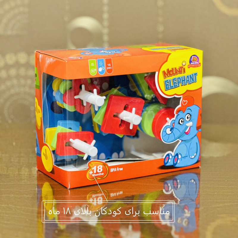 بازی آموزشی مونتی مدل فیل کد N-2024