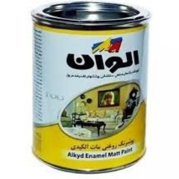 رنگ الوان روغنی آلکیدی سبز تیره مات کد 154 حجم 1000 میلی لیتر