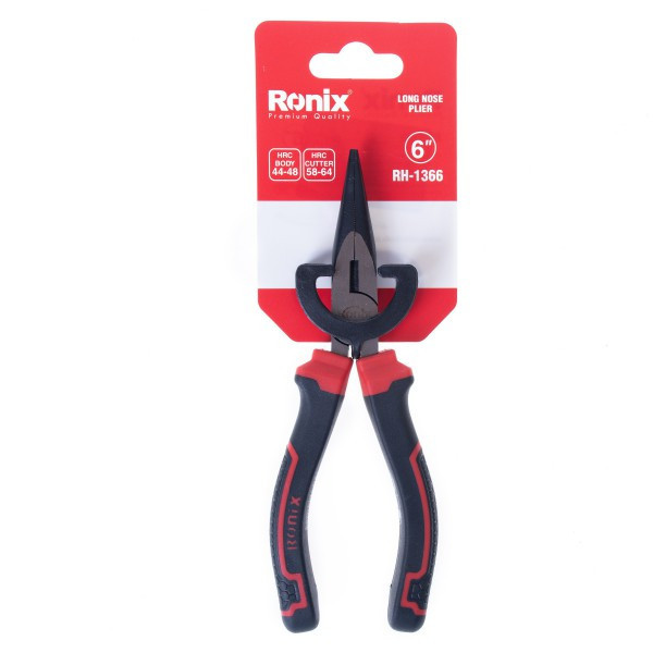انبر دم باریک رونیکس مدل RON-1366 سایز 6 اینچ