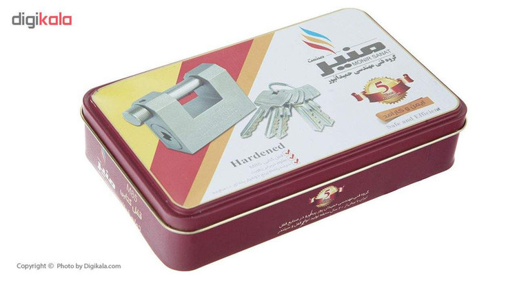 قفل کتابی منیر صنعت مدل M85