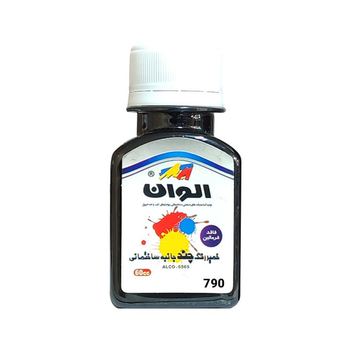 خمیر یونیورسال چند جانبه مشکی الوان کد 790 حجم 60 میلی لیتر