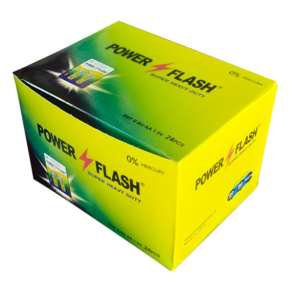 باتری قلمی پاور فلش مدل Heavy Duty بسته 4 عددی