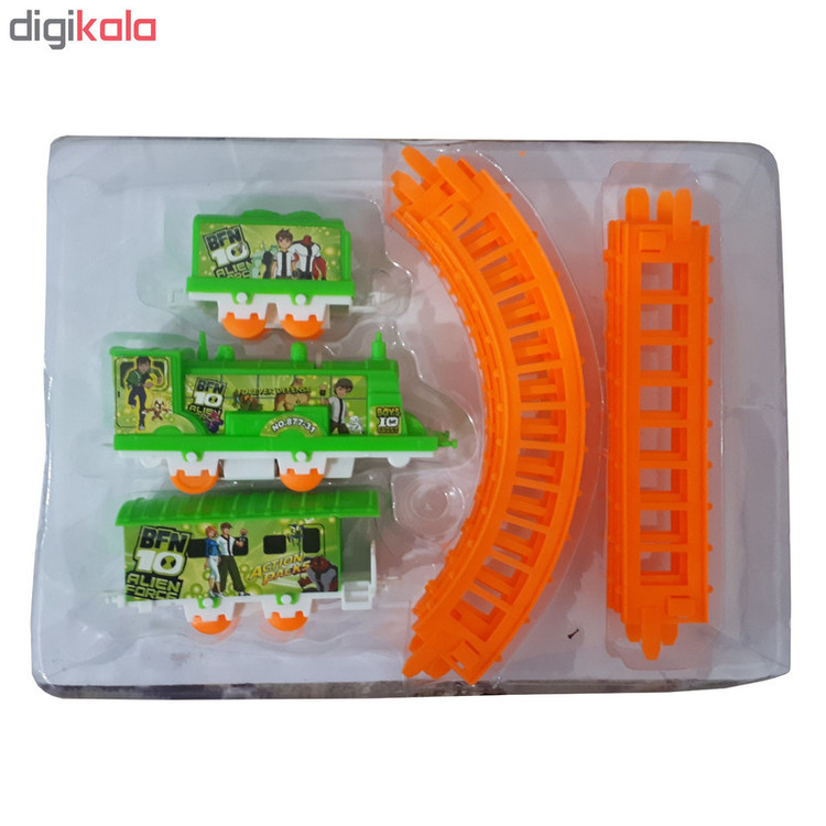 قطار بازی طرح بن تن کد 102