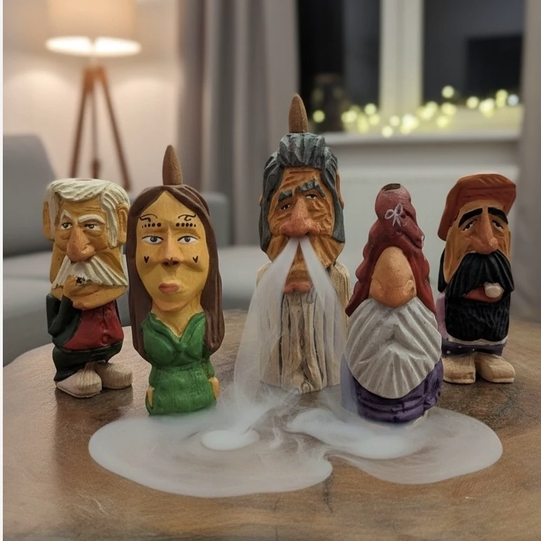 جاعودی مجسمه چوبی لاکچری بزرگ